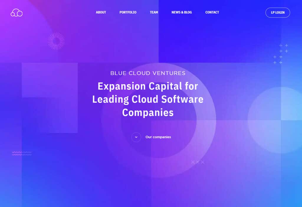 Technology Venture Capital firm home page
