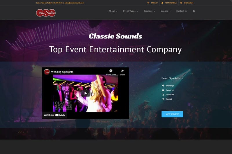 Classiesounds Home Page Featured