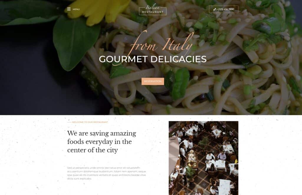 Italian Restaurant