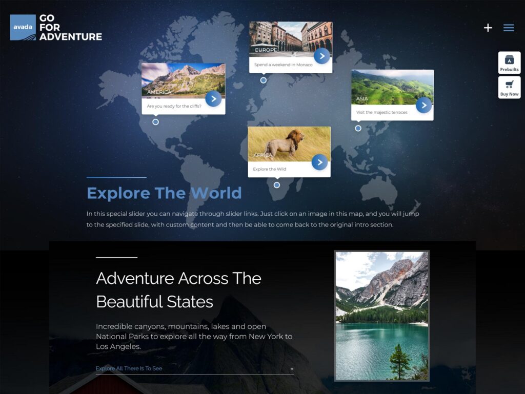 Adventure Website
