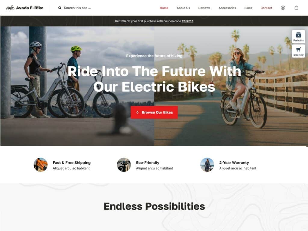 Ebike Website