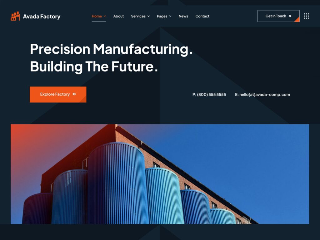 Factory Website