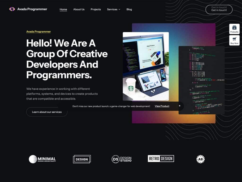 Avada programmer