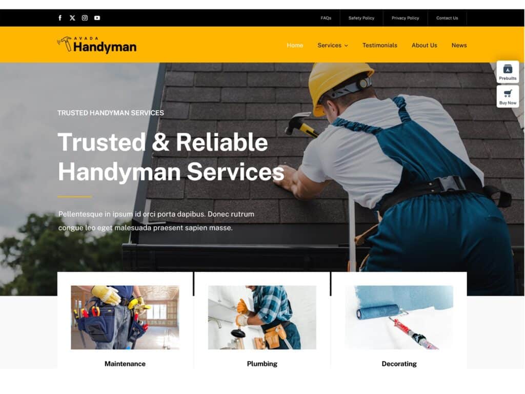 Handyman Website