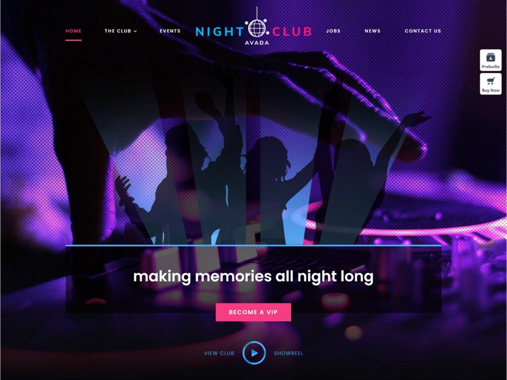 Nightclub Website