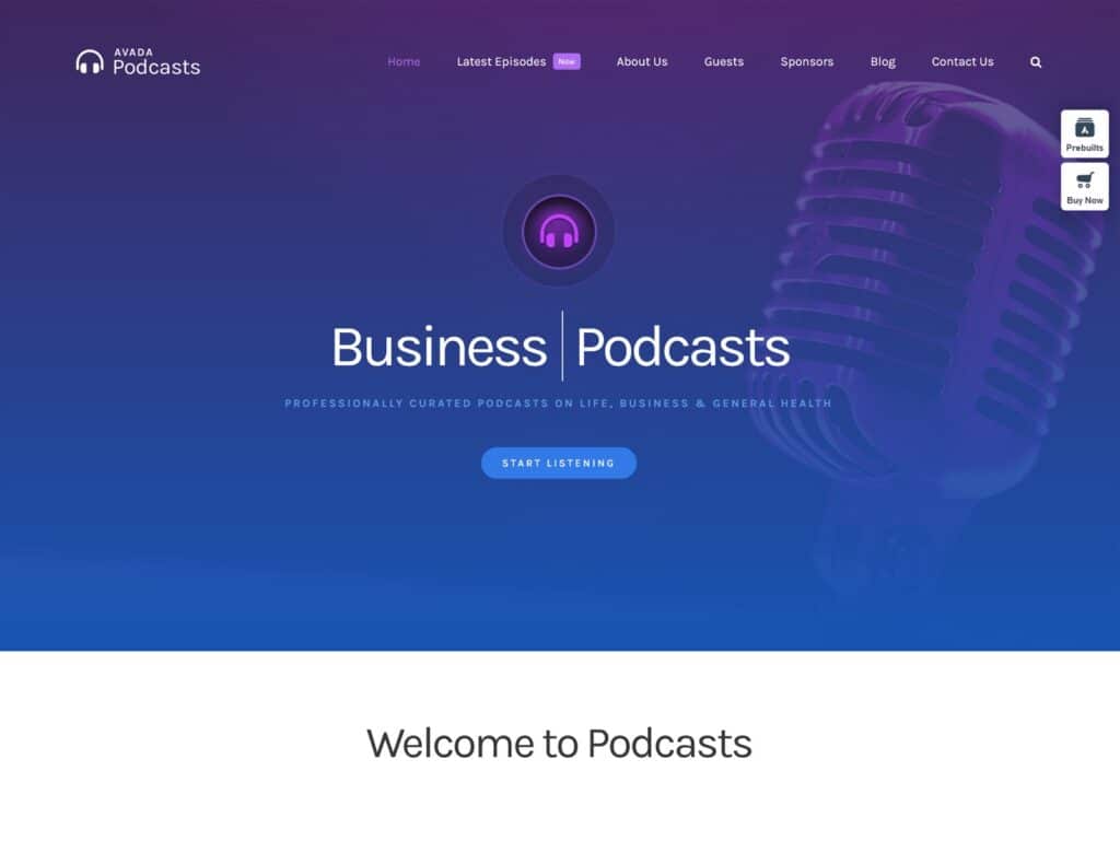 Podcasts Website