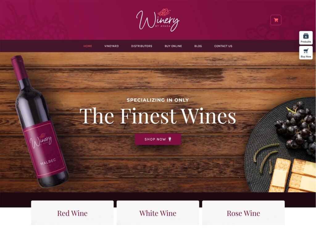 Winery Website