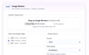 Resize Images in Seconds: Free Online Image Resizer